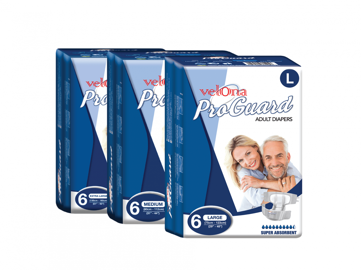 Velona Proguard Adult Diapers (6pc)