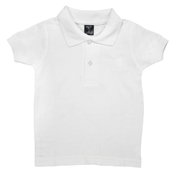 Velona White Pique Polo Shirt