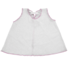 Velona Large Baby Shirt - Pink Border