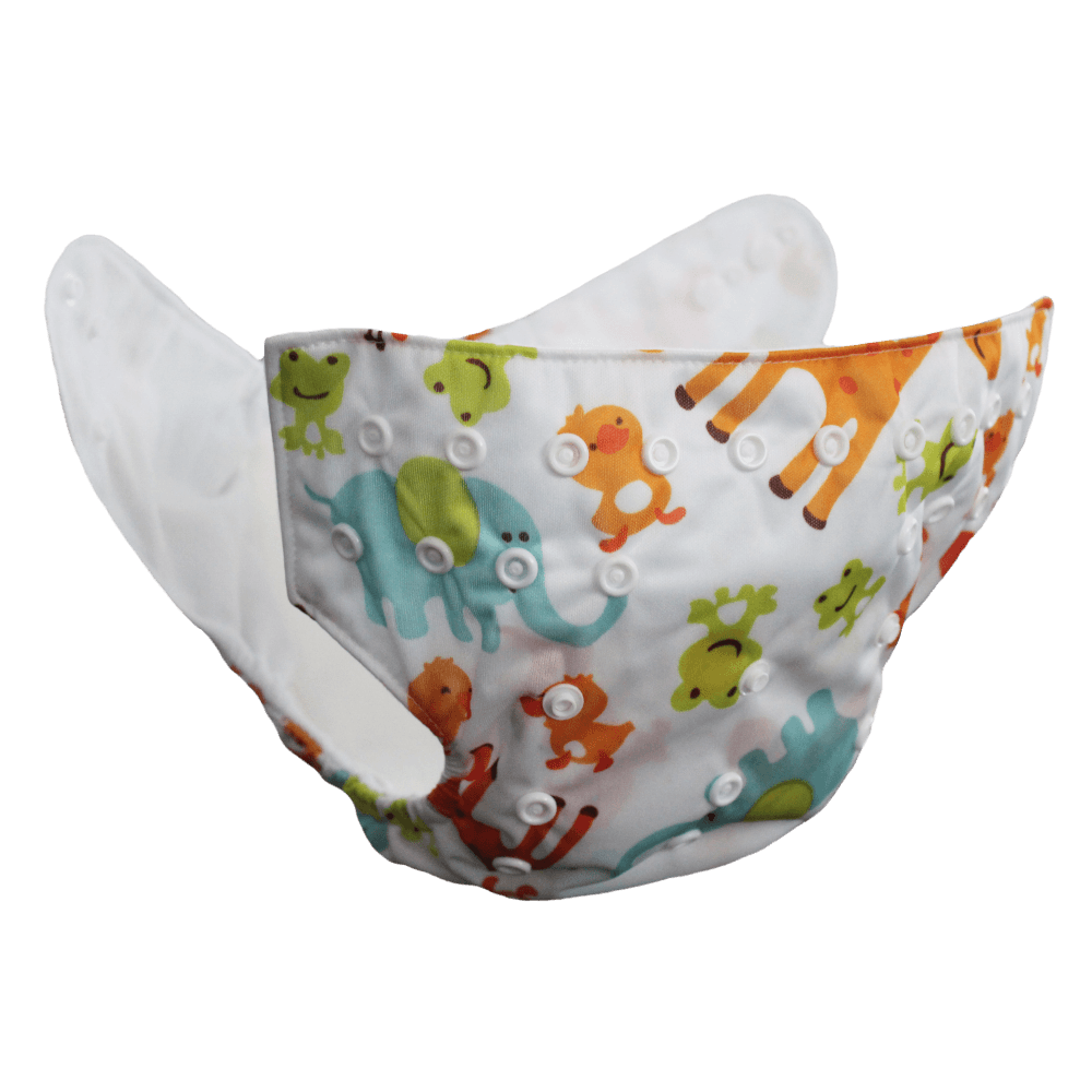 Velona Fitted Cloth Nappy - Forest Friends