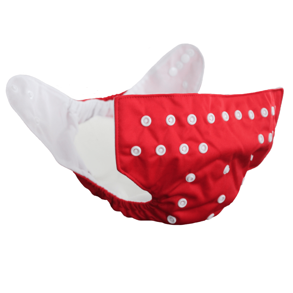 Velona Pocket Diaper in Red