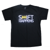 Kids Casual T Shirt wirh Rubbertized Print (Black)