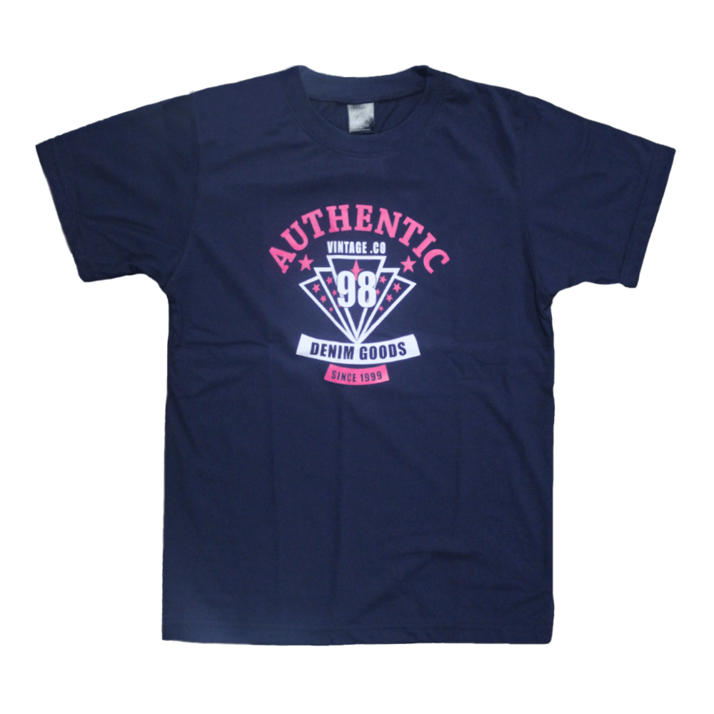 Kids Casual T Shirt in Navy