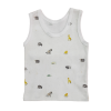 Baby animals printed unisex vest