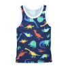 Velona Boys Baby Vest- Dinosaurs