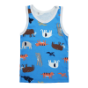 Boys Baby Vest - animals