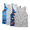 Velona Mixed Baby Vest Pack for Boys