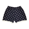 polka dotted baby shorts