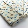 Closeup of baby plush blanket
