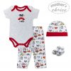 4pc Unisex Baby Layette Set