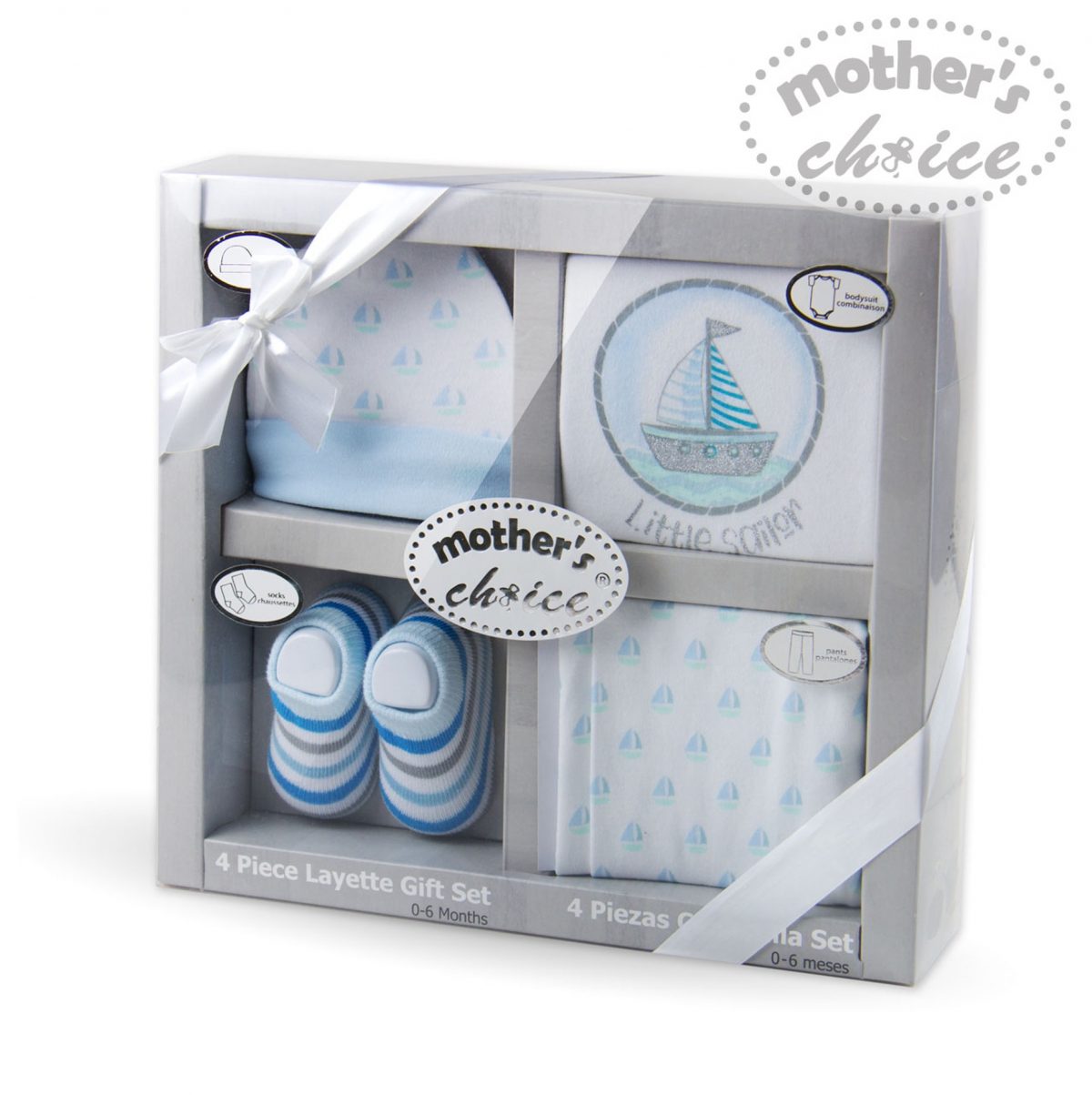 Mothers Choice 4pc boys giftset