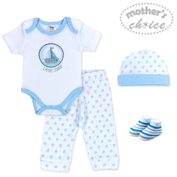 4pc Baby Layette Gift Set