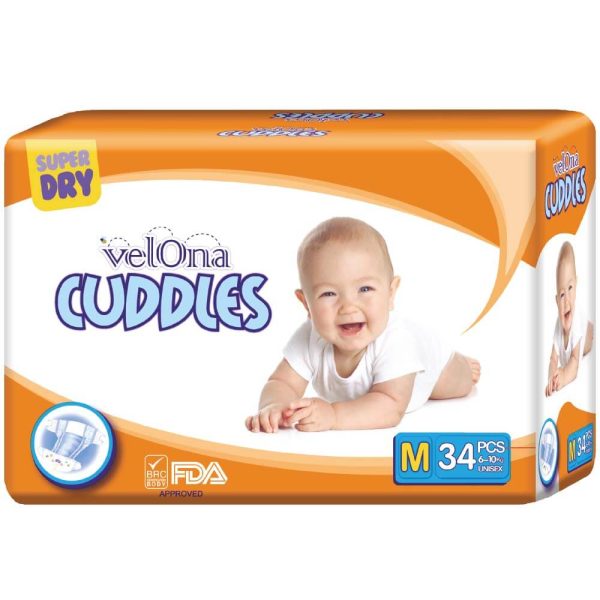 VELONA CUDDLES CLASSIC DIAPER -  JUMBO PACK