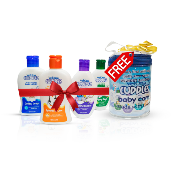 Velona Cuddles Baby Care (Toiletries) Bundle