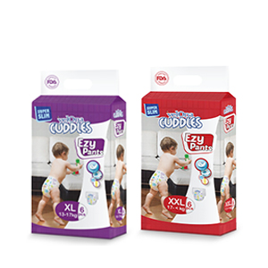 VELONA CUDDLES EZY PANT SUPER SLIM – 6 PCS PACK (BUY 1 GET 1 FREE)